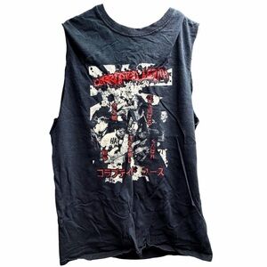 CORRUPTED YOUTH band muscle tee sleeveless tank size SMALL